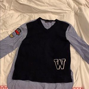 Zara long sleep blouse